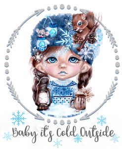 Snowy Saraphina MunchkinZ Elf – Baby it’s Cold Outside Design