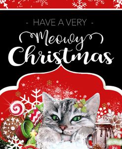 Have a Very Meowy Christmas – Flag Sign