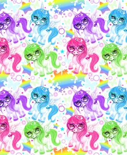 Rainbow CutieCorn Pattern