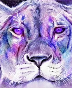 Purple Majestic Lion