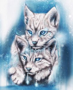 Blue Winter Lynx