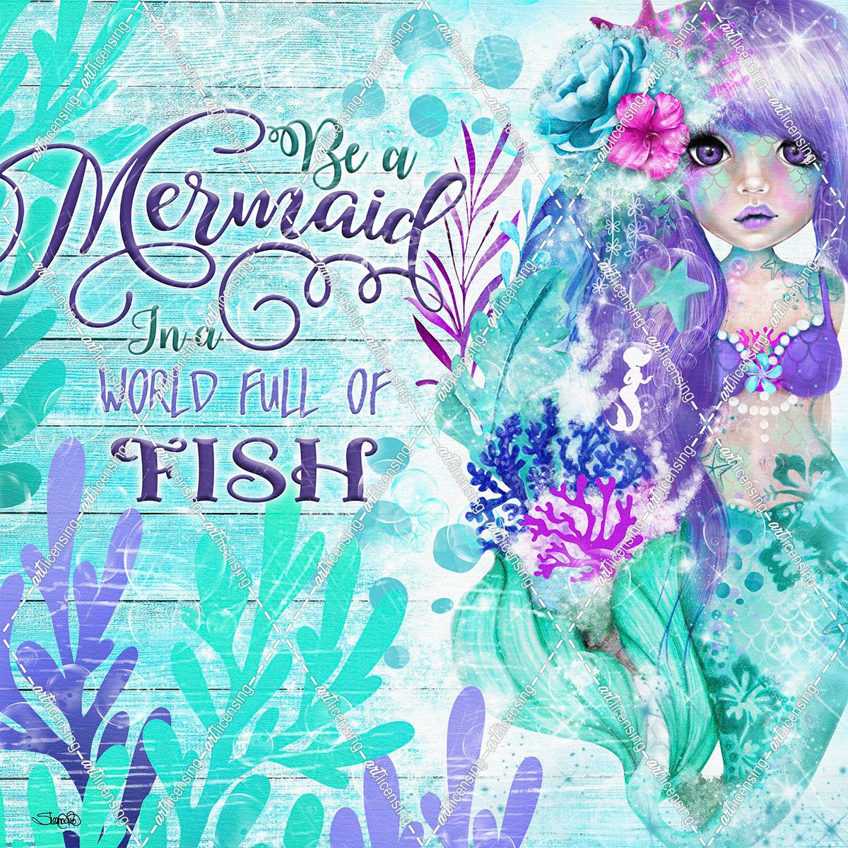 Be a Mermaid in A World full of Fish