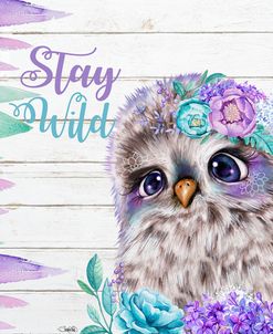 Boho Owl Stay Wild