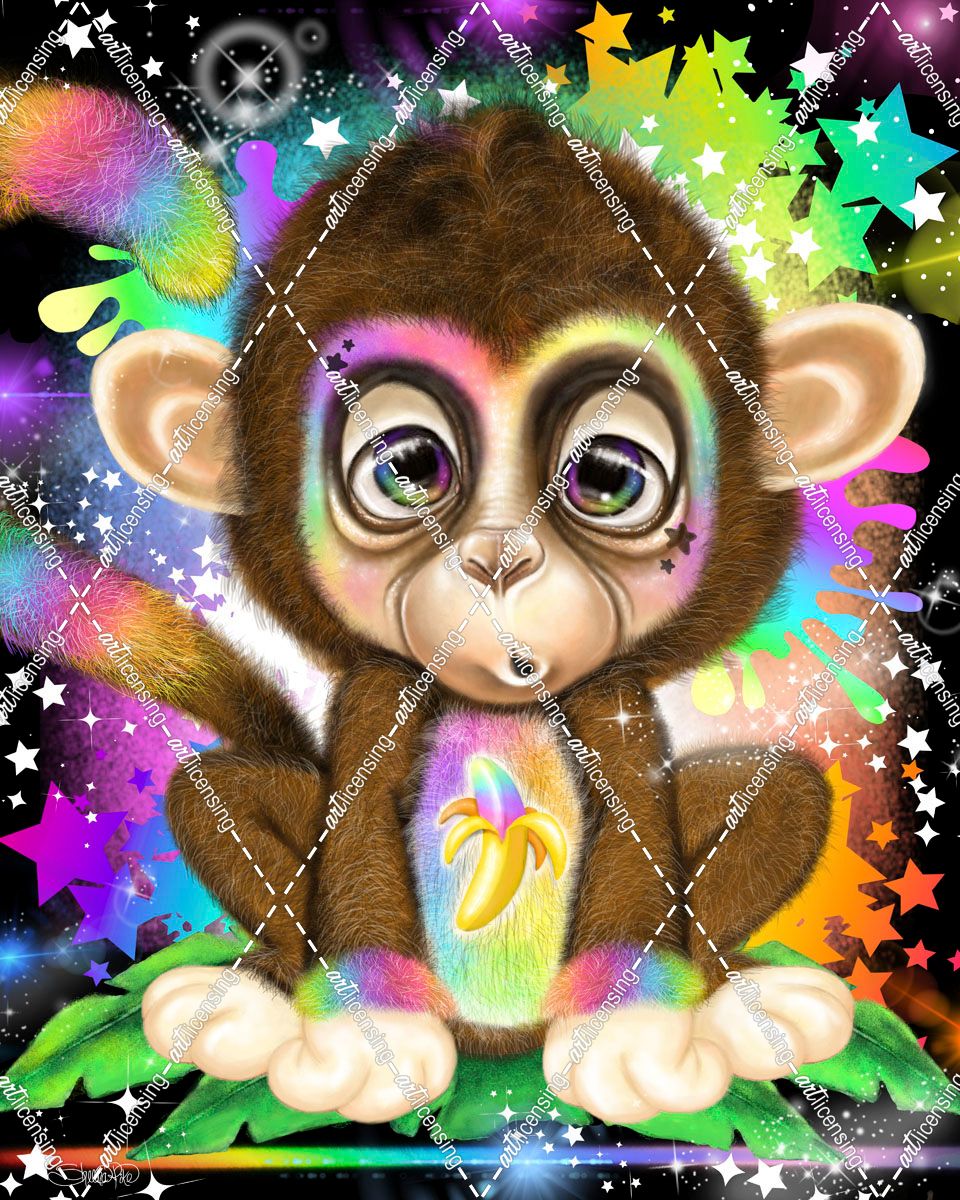 Rainbow Lil Monkey