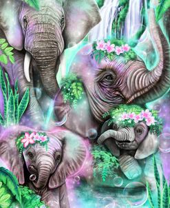 Day Dream Elephants Lagoon