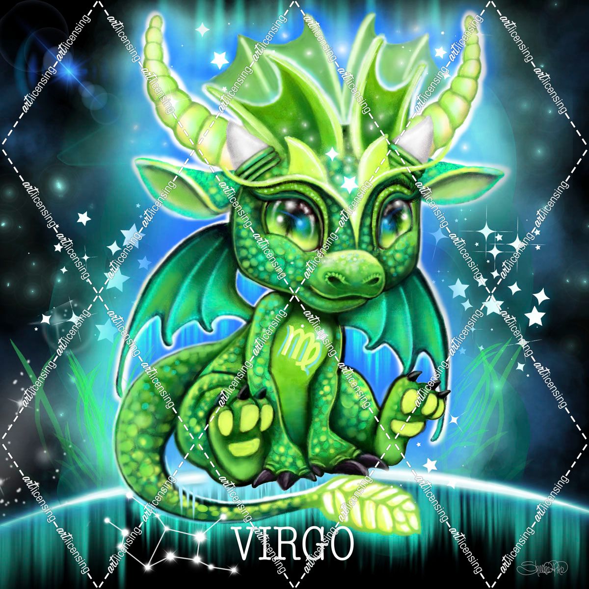 Zodiac Lil Dragonz Virgo