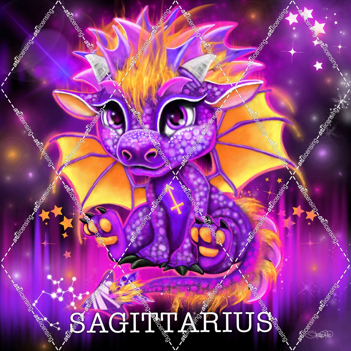 Zodiac Lil Dragonz Sagittarius