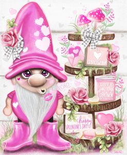 Lil Gnomez Pink Valentine
