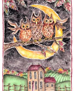 Three Owl Halloween