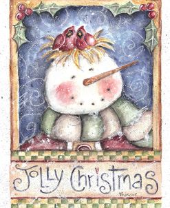 Jolly Christmas Snowman