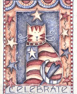 Celebrate Patriotic Cat