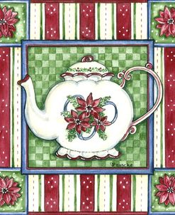 Poinsettia Teapot