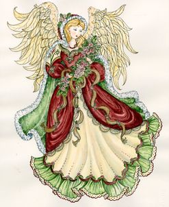 Angel With Roses