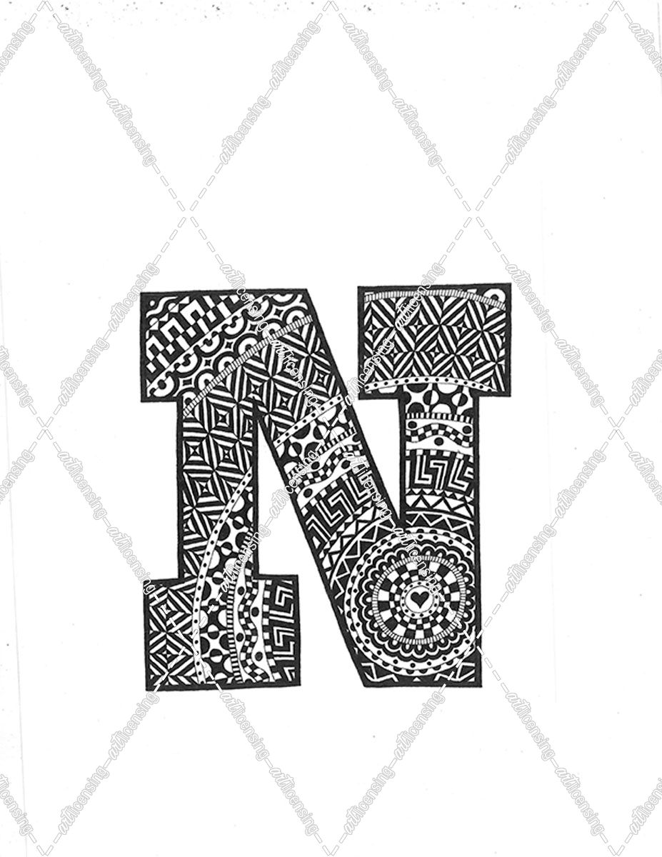 Alphabet N