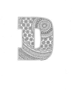 Alphabet 2 D