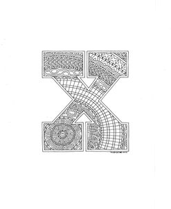 Alphabet 2 X