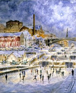 The Skating Party, Lockport Ny ,  Ca.  1905