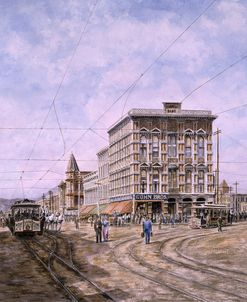 Los Angeles:  Looking South From Main & Spring