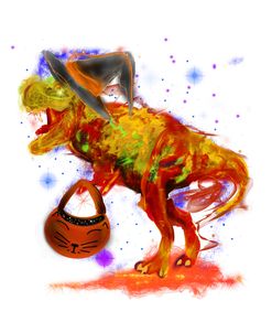 Halloween Trex 2