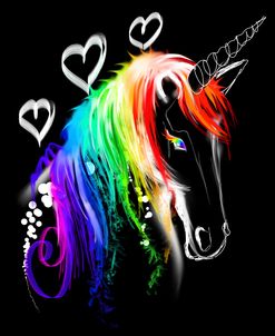 Colorful Rainbow Unicorn