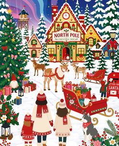 The Christmas Reindeer Village