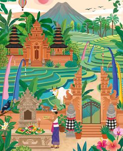 The Rice Fields Of Bali