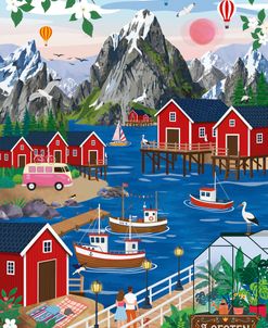 The Lofoten Harbour