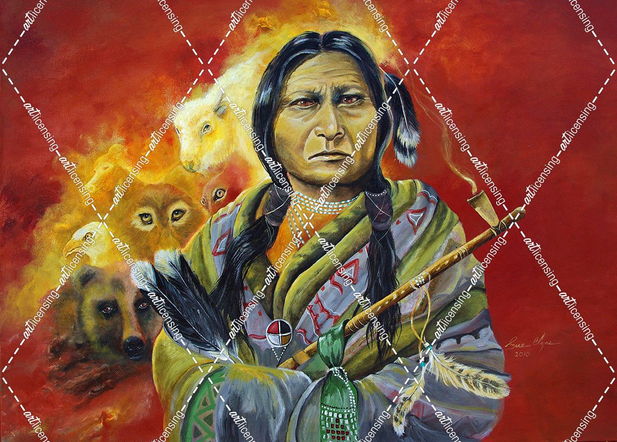 Sitting Bull Peace Pipe Visions