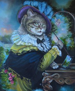 Fancy a Cat Painting