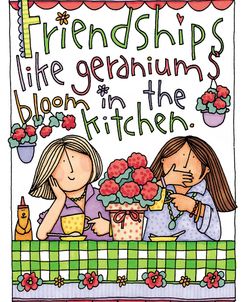 SD 11 – friendship and geranium