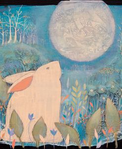 Rabbit and Moon