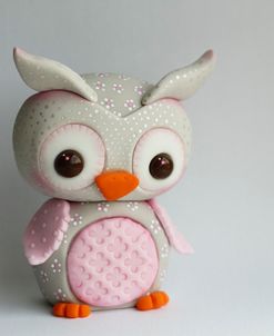 Owl Baby Pink Barn Owl