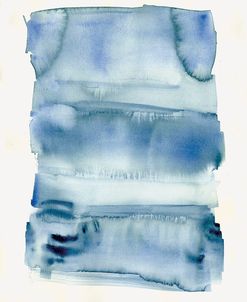 Abstract Blue Watercolor