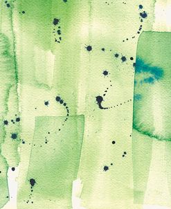 Abstract Green Watercolor 2