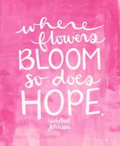 Where Flowers Bloom