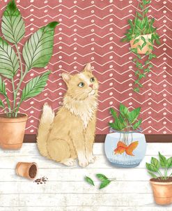 The Cat Who Loved Plants