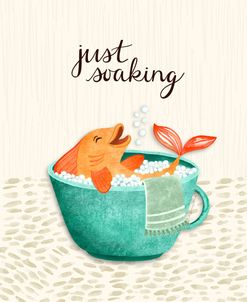 Goldfish In Teacup Bath