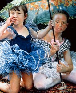 Two Girls With A Parasol