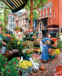 Sidewalk Flower Sale