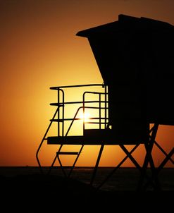 Lifeguard Sunset
