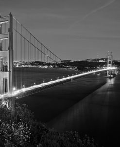 Blk And Wht Golden Gate