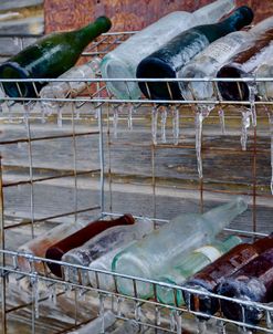 Antique Frozen Bottles