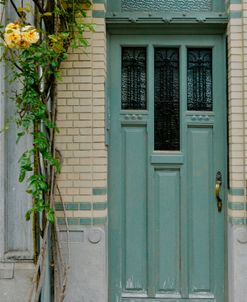 Belgium Green Door