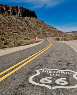 Route66 Curved Road
