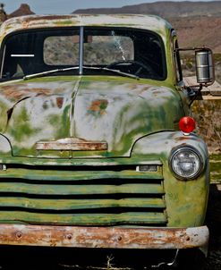 Vintage Green Chevorlet Route66