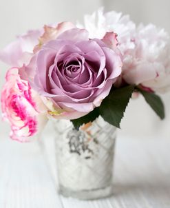 Lilac Rose Vase II