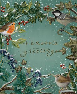Snowy Wreath Birds
