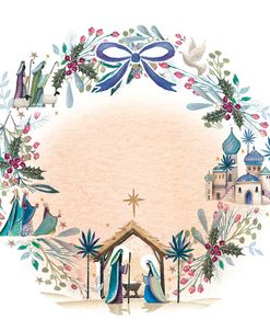 Nativity Wreath