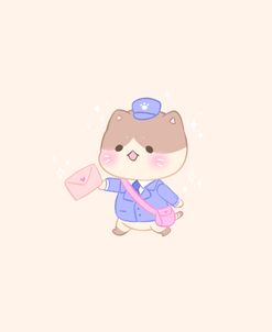 Cute Cat Mailman