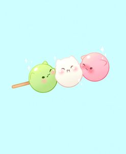 Japanese Food Cat  Mochi